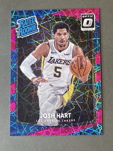 2017-18 Donruss Optic Josh Hart Rated Rookie Pink Velocity /79 #171 RC Knicks