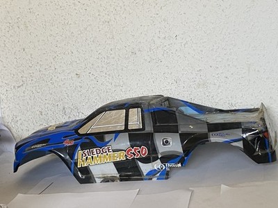  Gebraucht,gefahren,1:8 Thunder Tiger Sledge-Hammer/MTA4-S50/28/Karosserie 
