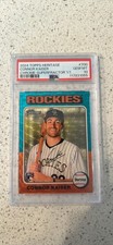 2024 Topps Heritage #700 Connor Kaiser Chrome Superfractor 1/1 PSA 10