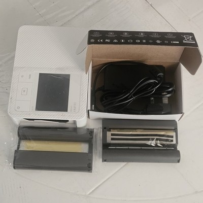 Canon Selphy CP1500 tragbarer weißer kabelloser kompakter Mini-Farbfotodrucker