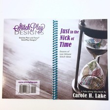Needlepoint Stitch Book Just in the Nick of Time Carol Lake Stitch Play designs