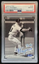 1998 Fleer Ultra Billy Wagner Platinum Medallion #/100 Astros PSA 8