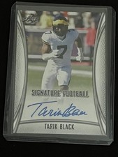 Tarik Black #BA-TB1 2021 Leaf Draft Autograph