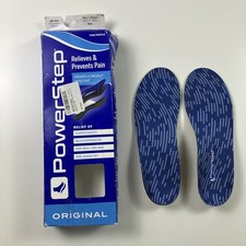 PowerStep Original Insoles Arch Pain Relief Orthotics M 3-3.5 W 5-5.5