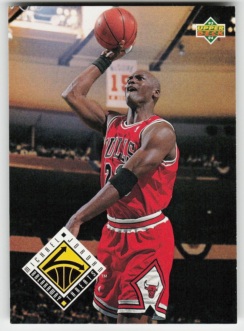 1993-94 Upper Deck #438 Michael Jordan BASKETBALL Chicago Bulls