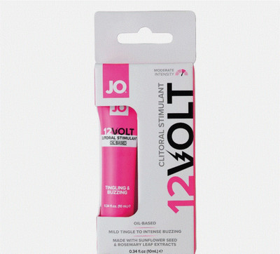 System JO 12 Volt Clitoral Stimulant Buzzing Tingling Serum 0.34 oz