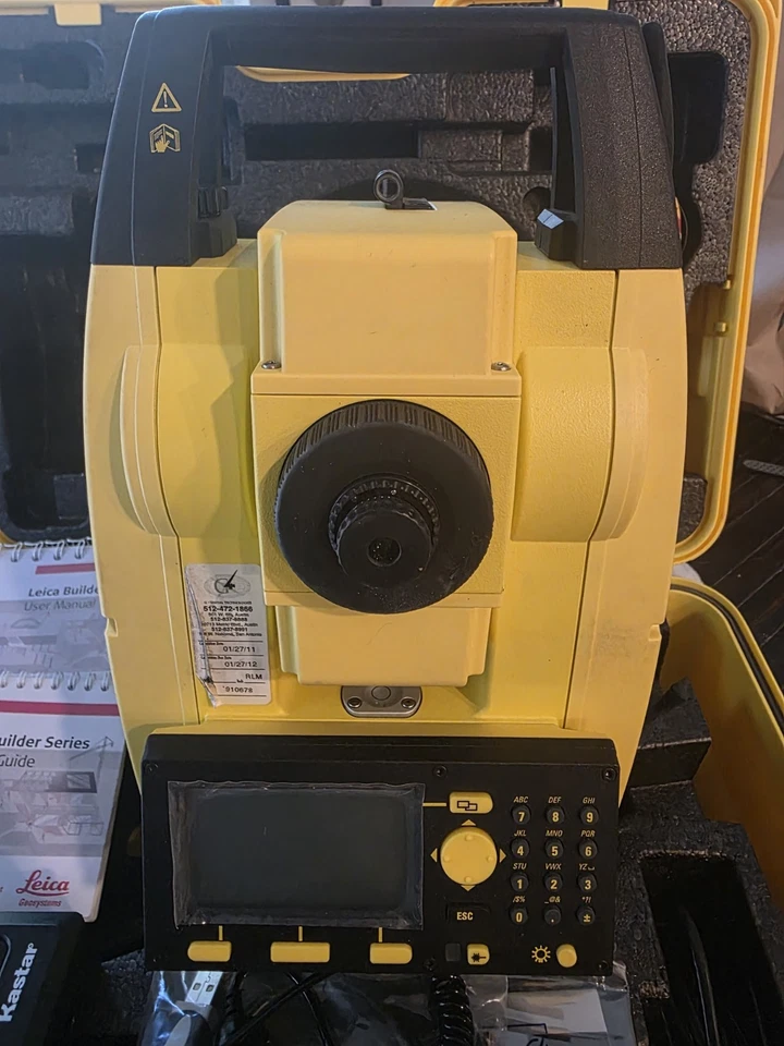 Estación Total Construcción Sin Reflector Leica Builder 505 5′′ ¡EXCELENTE ESTADO! Foto 2 de 4