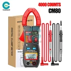 ANENG CM80 Digital Multimeter Tester AC Volt Ohm Amp Clamp Meter LCD Handheld