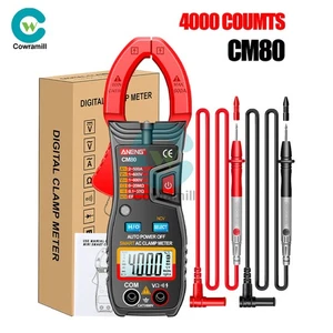 ANENG CM80 Testeur numérique multimètre AC Compteur de pinces à ampli Volt Ohm LCD Portable