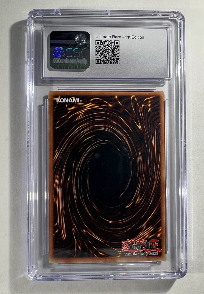 Cyberdark Horn CDIP-EN001 1st Edition Ultimate Rare CGC 8 Error Misprint - Image 2 of 2