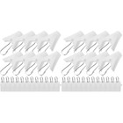  2 Pack Gardinen Klammern Mit Haken Vorhang Clips Weiß Vorhangklammern