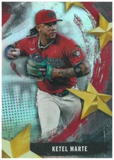Ketel Marte Stars Of MLB Foil 2025 Topps Series 2 #SMLB-59 Arizona Diamondbacks