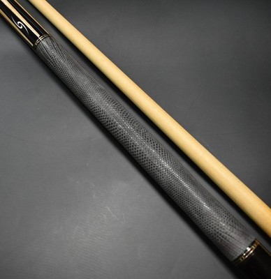 Vintage LEGEND Adam Cue Ebony 6-Point Twin Joint TSJ Leather Pool