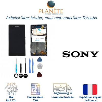 Bloc Avant ORIGINAL Blanc - SONY Xperia Z5 - E6603 / E6653