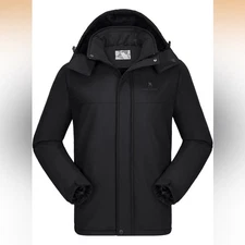 CAMEL CROWN Men's Mountain Ski Snow Jacket Waterproof Winter Coat small nwt