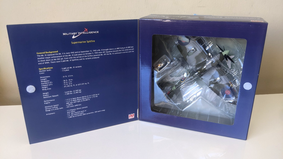 Hobby Master HA8311 1/48 Supermarine Spitfire IXb EN398 Johnnie
