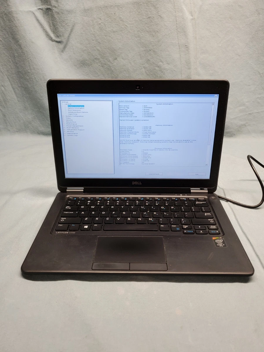 Dell Latitude E7250 PC Laptops & Netbooks for Sale | Shop New