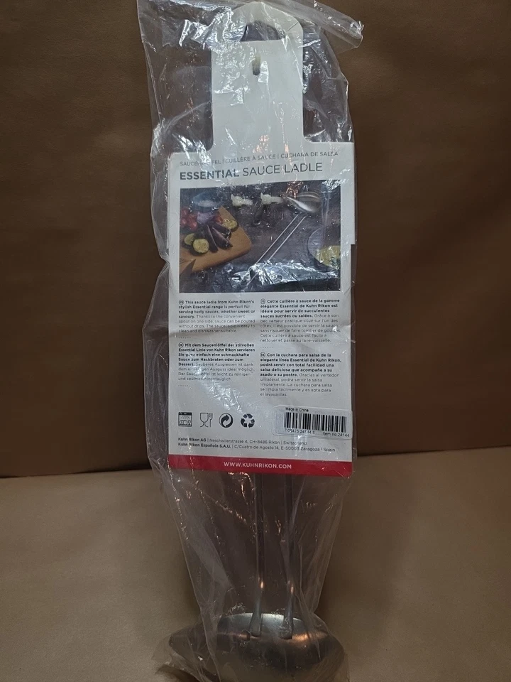 Kuhn Rikon Essential Sauce Ladle, Stainless Steel - Image 2 of 2