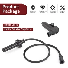 28198992 Ignition Coil W/ Wire For Hisun Bennche Cowboy 700 Gray Wolf 700 750