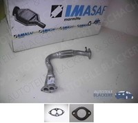 Imasaf Auspuff Hosenrohr Abgasrohr für Fiat Multipla (186) 1.6 100 16V