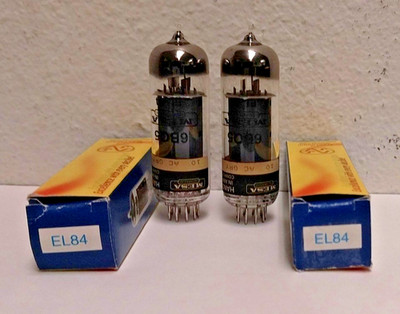 Mesa Engineering 6BQ5/EL84 - Matched Pair -Sounds Great!