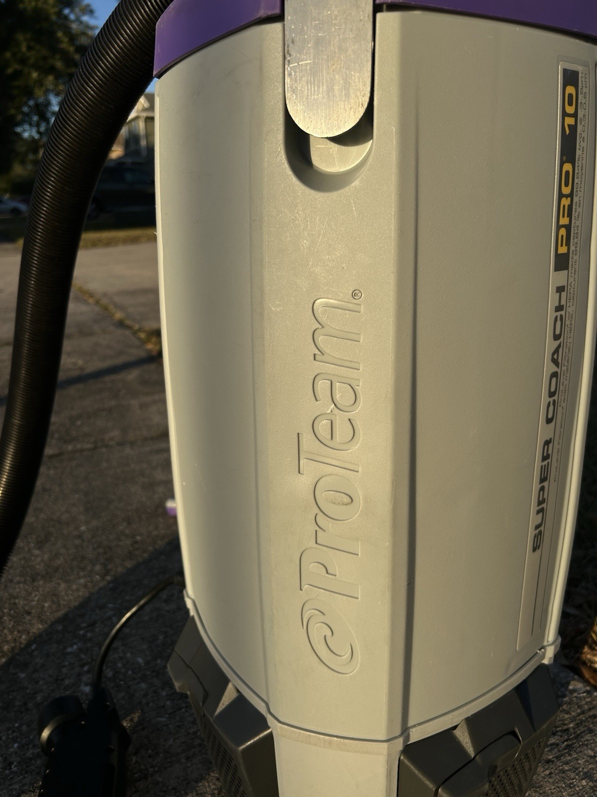 ProTeam Super Coach Pro 10 Backpack Vacuum Commercial, 2-pc Wand Tool ,1073110