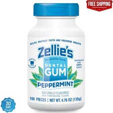 Zellie'S | 100% Xylitol Sugar Free Cool Mint Breath Mints | Non-Gmo, Low-Calorie
