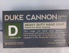 Duke Cannon Heavy Duty Hand Soap Men Pumice 10 oz Made In USA Deep Cleaning 024