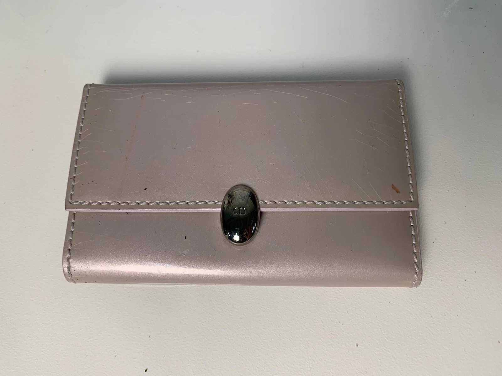 Rare Portefeuille Porte clés Femme Christian Dior   040424