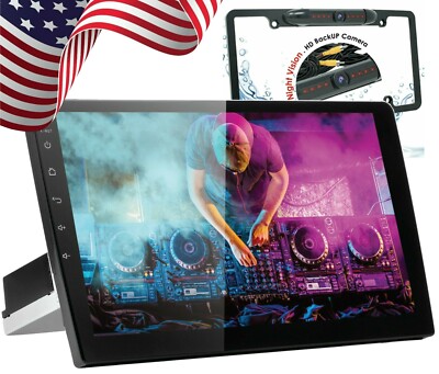 Audiotek 200W 10.1'' 1DIN Car Stereo WIFI Mirror Link+ Rearview Back Cam XV-30LCC