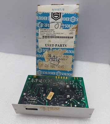 Schleicher NT015-220-Z Power Supply Unit USED