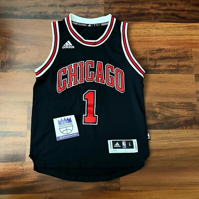 Chicago Bulls Adidas Rose NBA Swingman Jersey Sz Youth Small (8)