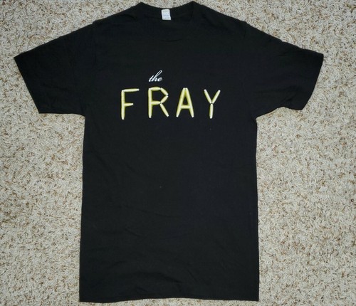 Vtg THE FRAY Womens size small Concert graphic Tee Tshirt combed cotton EUC