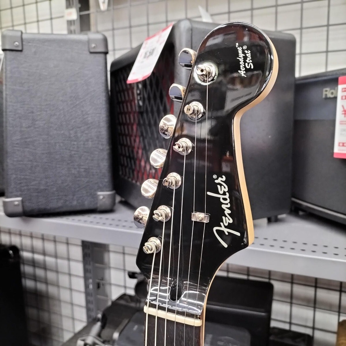 Fender Japan AST-M/SSH Aerodyne Stratocaster Black Made in