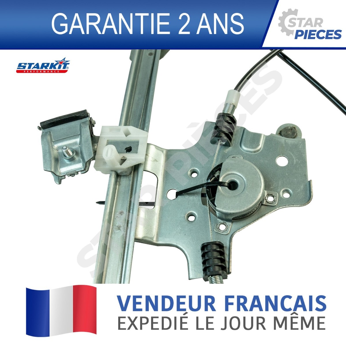 Lève-vitre électrique Avant Gauche (conducteur) Pour Citroën C3 Picasso 2008-2020 - Réf. 9221FZ