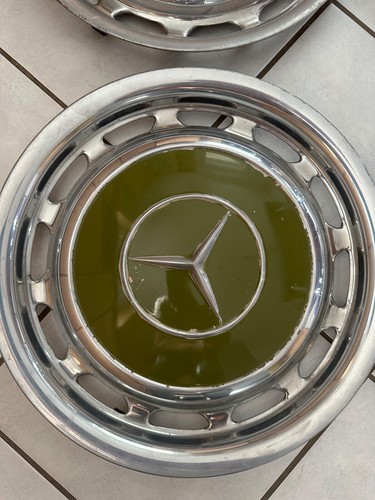 4 x Mercedes Benz Radkappen Grün 14 Zoll - Bild 5 von 8