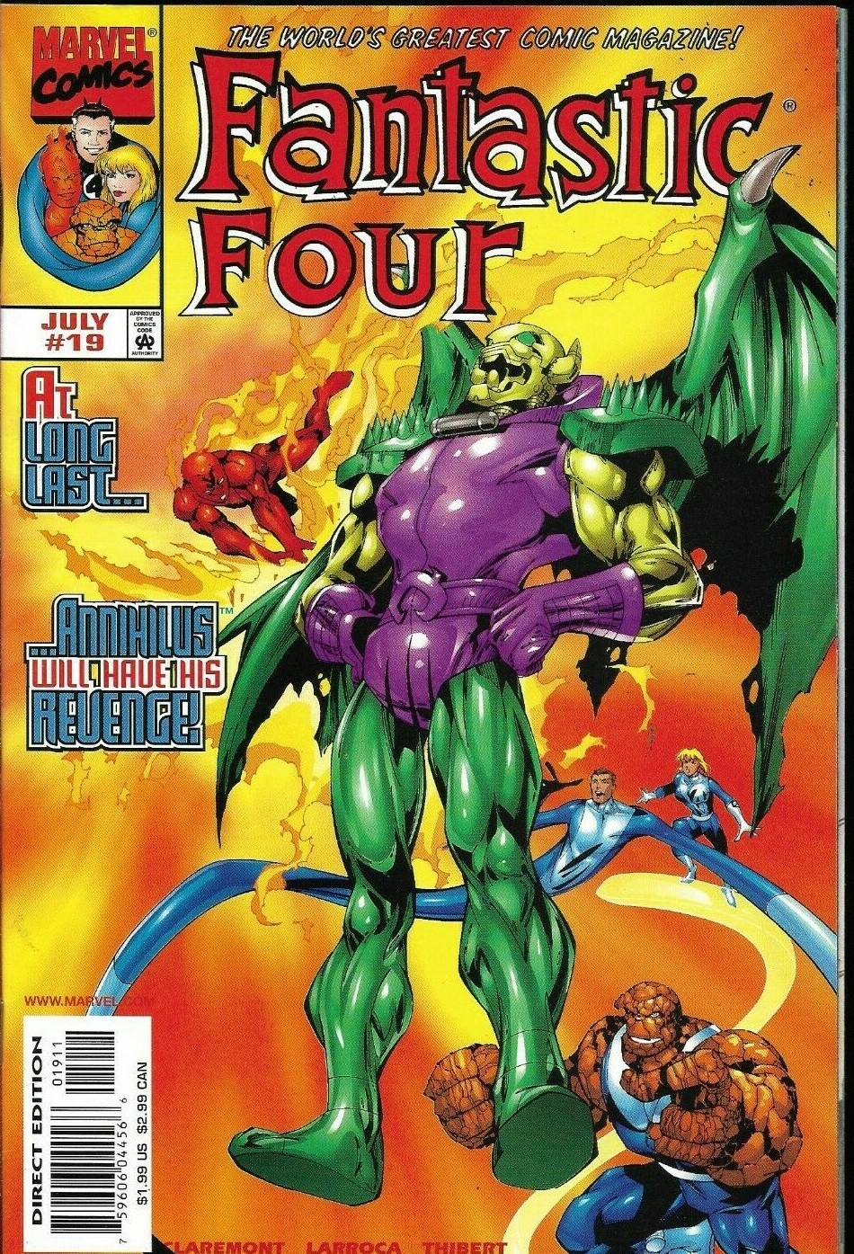 FANTASTIC FOUR (1998) #19 - Back Issue (S)