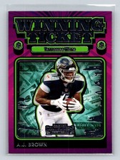 2021 Panini Contenders WINNING TICKET - AJ A.J. BROWN Titans #WT-ABR