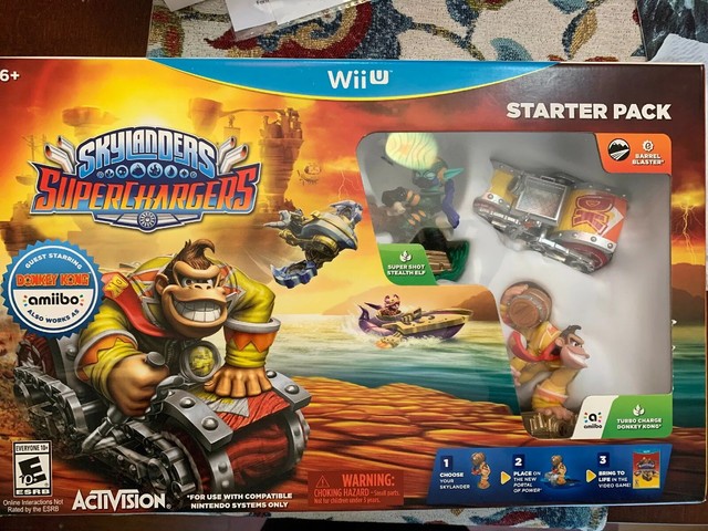 Donkey Kong Skylanders Superchargers Starter Pack Nintendo Wii U for sale online | eBay