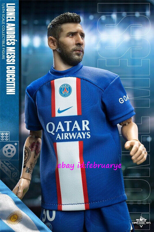Competitive Toys 1/6 Com001 Messi Action Figure In Stock New Competitive Toys 1/6 Com001 Messi Action Figure In Stock New
