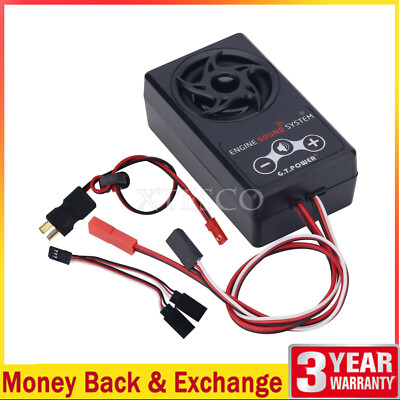 G.T. Power Engine Sound Simulator System for RC Cars 58 Kinds of Sounds Effects