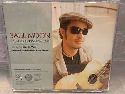 RAUL MIDON If You're Gonna Leave (CD, PROMO Single)