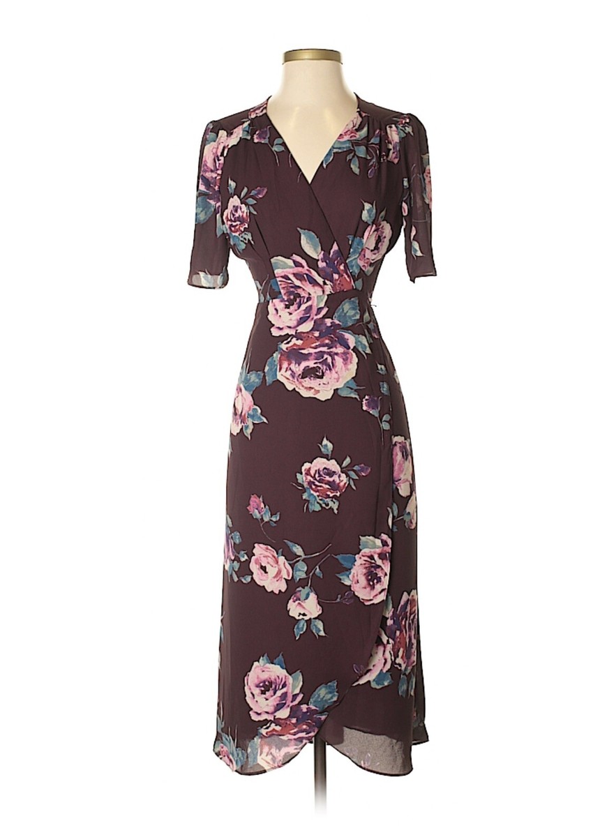 midi sheath dresses for women Reina Sheath One Shoulder Bow Midi Satin Wedding Guest Dresses, Burgundy