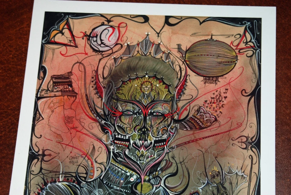 Deuce 7 Art Print Terminal Spirit Disease Proof Signed 27 Street Trains Poster - Image 3 of 4