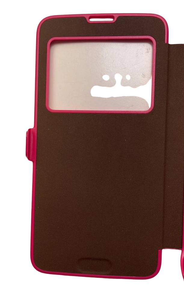 Funda abatible AnyMode View para Samsung Galaxy S5 rosa Foto 3 de 4