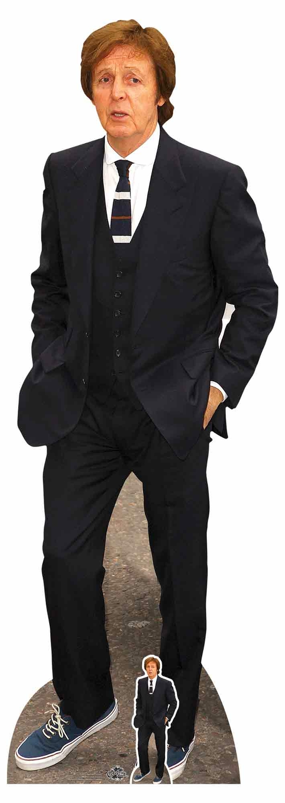 P McCartney Lifesize Cardboard Cutout / Standee with FREE Mini cutout