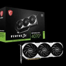 MSI GeForce RTX 4070 Ti VENTUS 3X 12G 12 GB GDDR6X PCIe 4.0 HDMI Graphics card