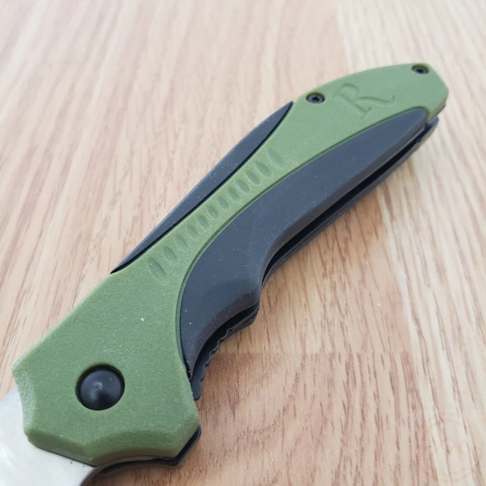 Remington Sportsman Saw Folding Knife 3.25" Stainless Steel Blade Polymer Handle - Image 4 of 4