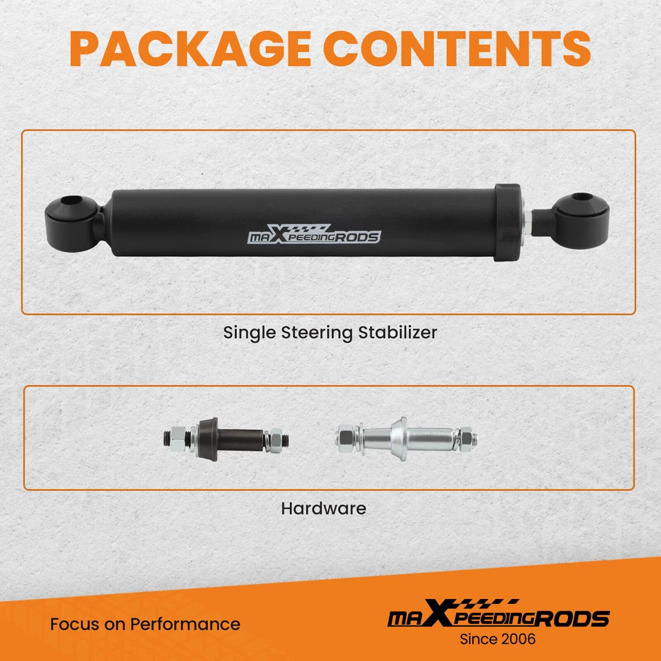 Estabilizador de dirección para Chevy C/K10 C/K20 C/K30 GMC C/K15 C/K25 C/K35 1973-1987 Foto 3 de 4