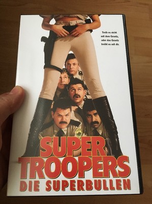 Super Troopers  Die Superbullen VHS-Kassette In großer Hülle